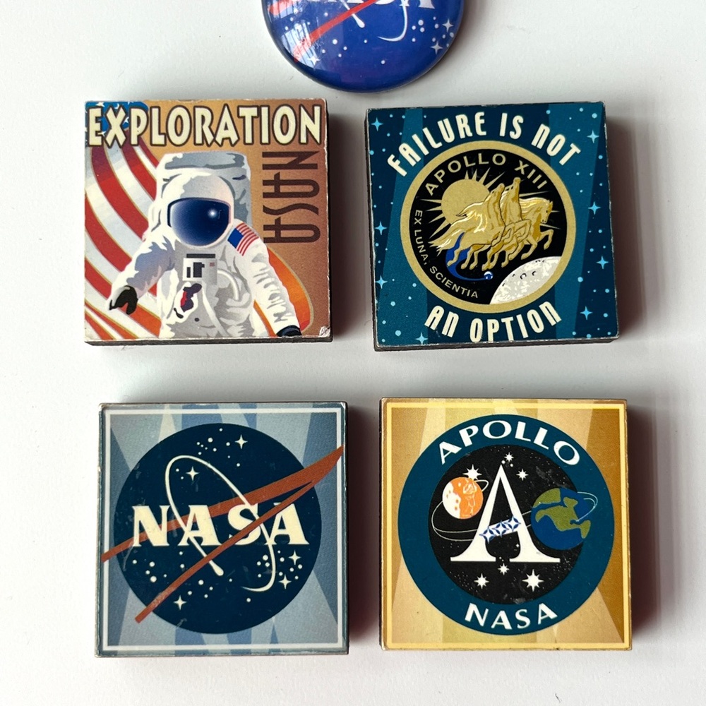NASA Space Exploration Magnets Set